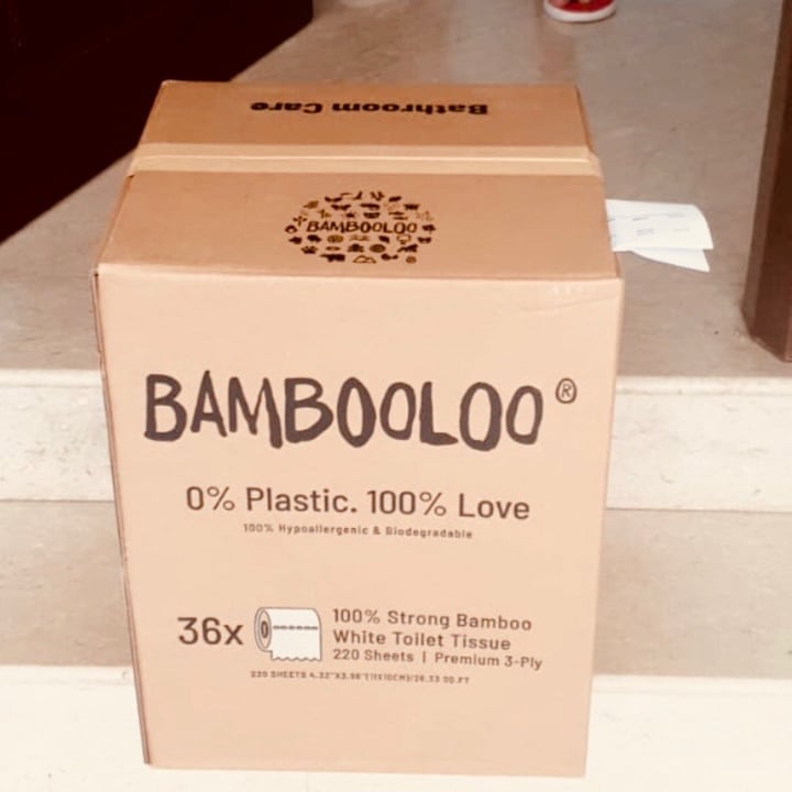 photo of Bambooloo Bambooloo Toilet Roll 36 Rolls shared by @chillinochilli on  24 Feb 2021 - review
