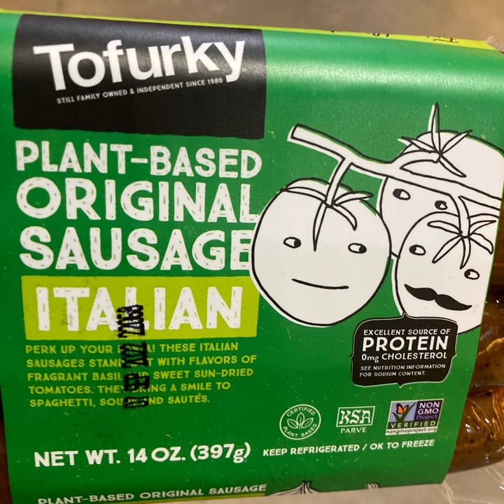 review photo of Tofurky Plant-based Sausages Italian shared by @veena20 on 12 May 2022 - review