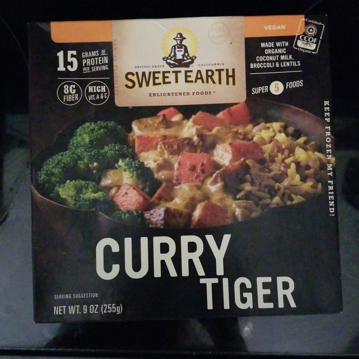 photo of Sweet Earth Sweet Earth curry tiger shared by @shall on  29 Apr 2020 - review