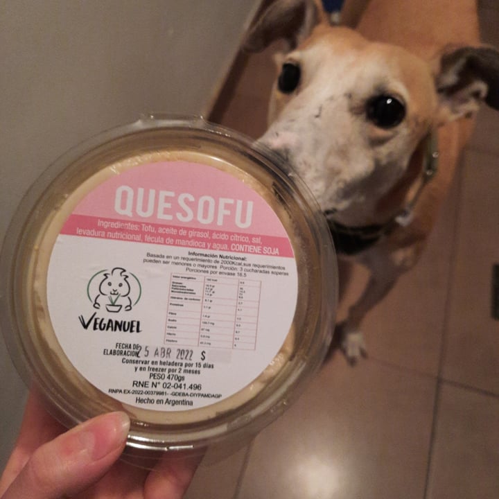 photo of Veganuel Quesofu shared by @vegaly on  01 May 2022 - review