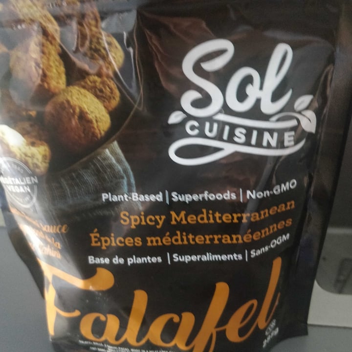 photo of Sol Cuisine Falafel shared by @veganshenanigans on  20 May 2020 - review