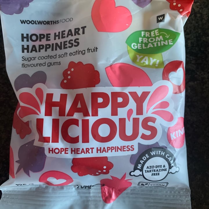 photo of Woolworths Food Happylicious Hope Heart Happiness shared by @niroshap on  05 Dec 2021 - review