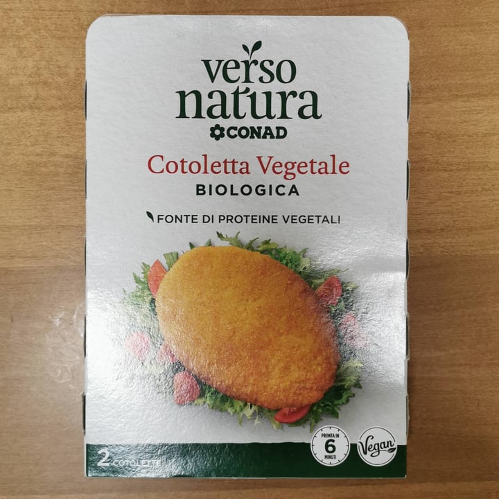 photo of Conad Verso Natura Cotoletta Vegetale shared by @siilvia on  13 Nov 2022 - review