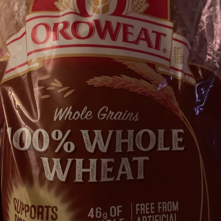 photo of Oroweat Organic 100% Whole Grain Bread shared by @ryanwoodhead01 on  03 Jan 2022 - review