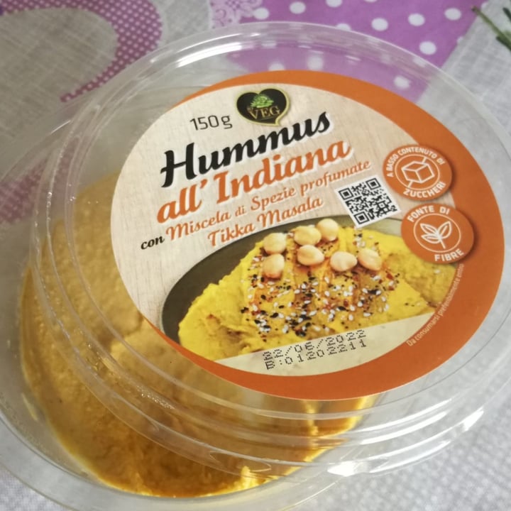 photo of ioVEG hummus all'indiana shared by @grippin80 on  20 Jun 2022 - review