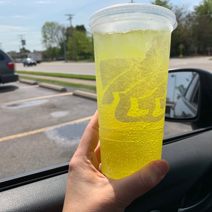 photo of Taco Bell Mountain Dew shared by @allhess on  14 May 2020 - review