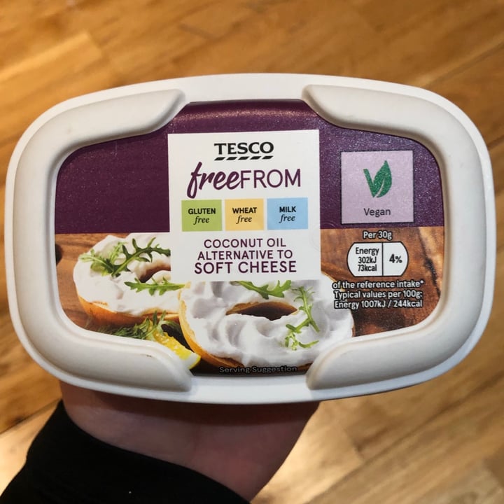 photo of Tesco Free From Coconut Oil Alternative to Soft Cheese shared by @scooper on  23 Jan 2021 - review
