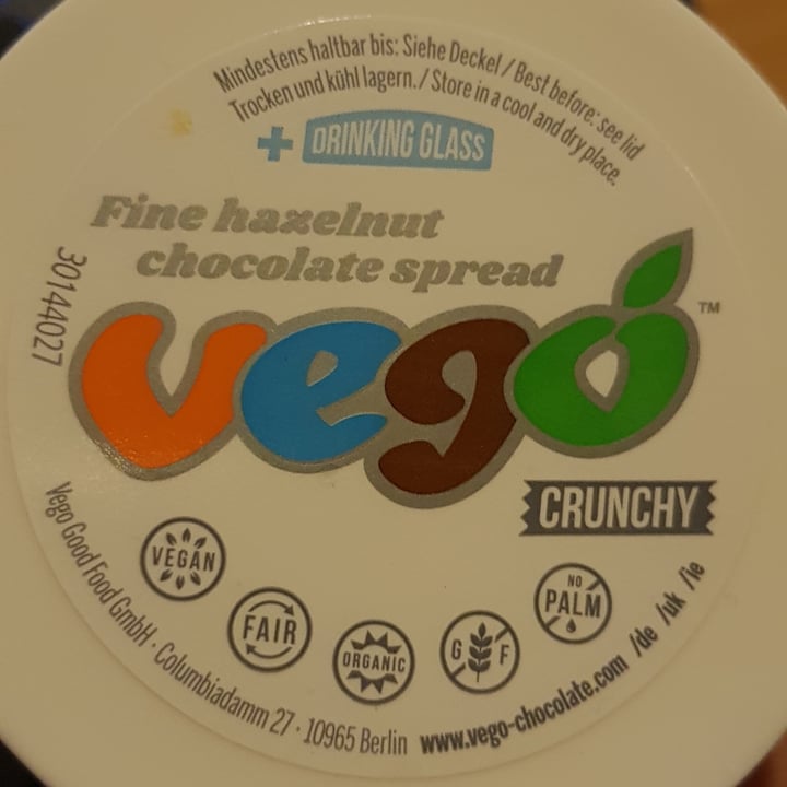 review photo of Vego Fine Hazelnut Chocolate Spread Crunchy shared by @leimawi on 31 Dec 2021 - review