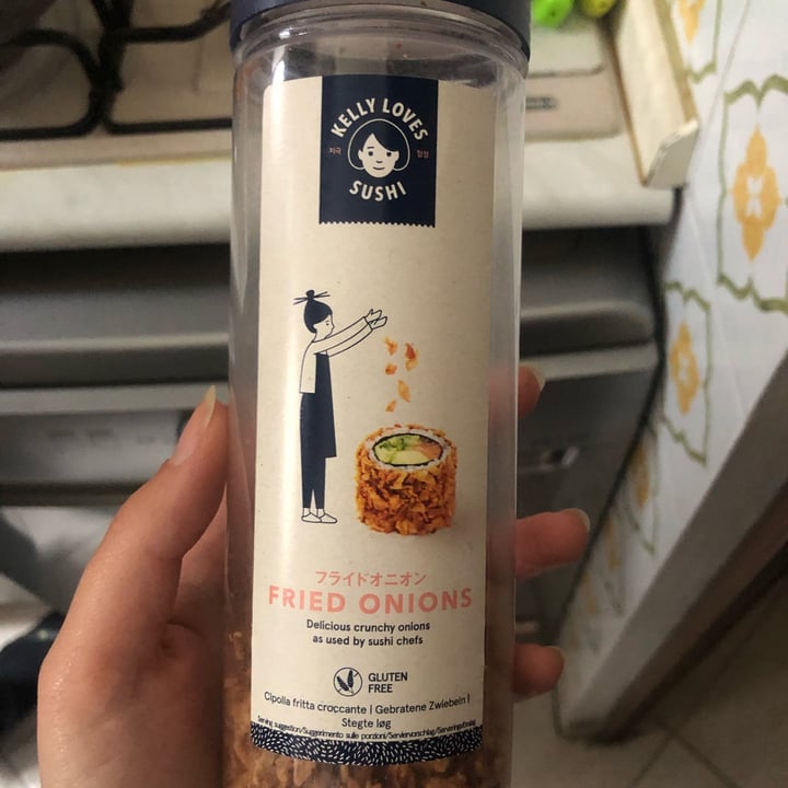 review photo of Kelly loves sushi Fried Onion shared by @lapescaa on 22 Mar 2022 - review