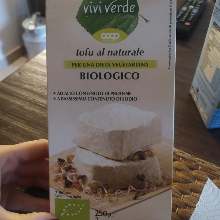photo of Vivi Verde Coop Tofu Al Naturale Biologico shared by @mandorla on  19 Nov 2022 - review