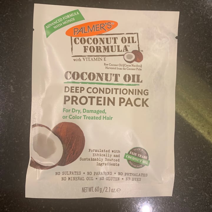 photo of Palmer's Coconut Oil shared by @vanessabejjany on  05 Sep 2021 - review