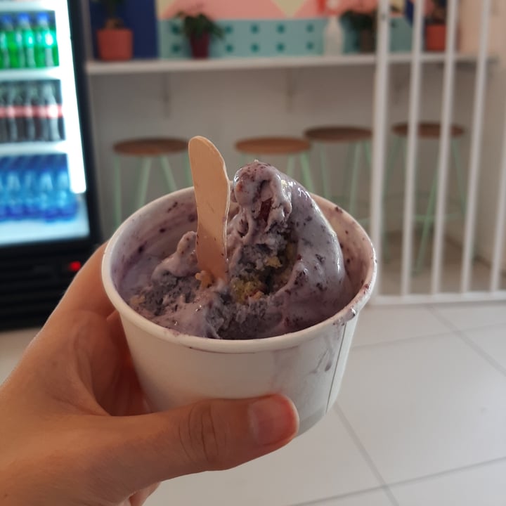 photo of Kristen's Kick-Ass Ice Cream Newlands Vegan Blueberry Shortcake shared by @kate13 on  03 Apr 2021 - review