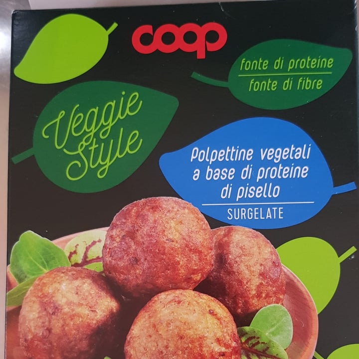 photo of Veggie Style (COOP) Polpette A Base Di Proteine Del Pisello shared by @rita61 on  06 Nov 2022 - review