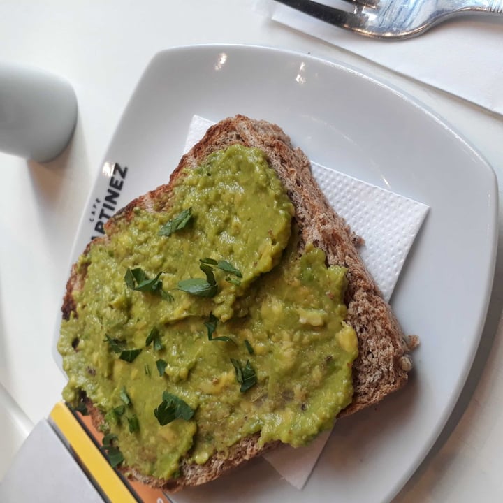 review photo of Café Martínez Avocado Toast shared by @julieta7790 on 19 Feb 2020 - review
