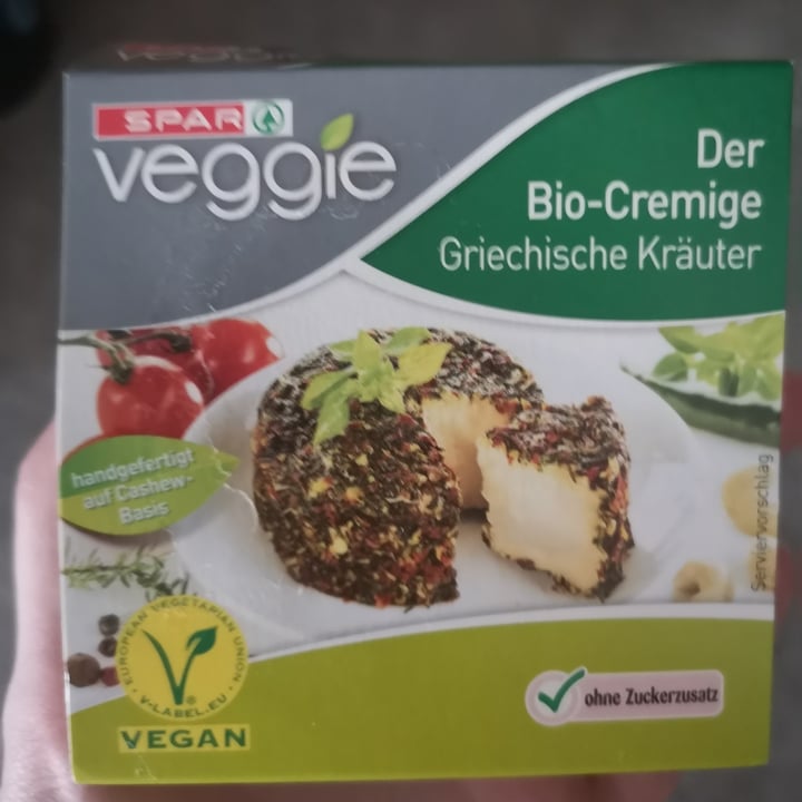 photo of Spar Veggie Der Bio-Cremige Griechische Kräuter | Organic Cashew 'Cheese' Greek Herbs shared by @luisaluisa on  27 Feb 2021 - review