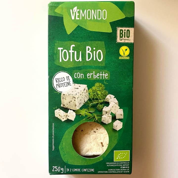 photo of Vemondo  Tofu alle erbe shared by @vanillac on  16 Oct 2022 - review