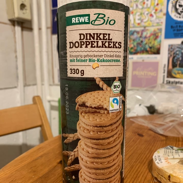 review photo of Rewe Bio Dinkel Doppelkeks shared by @saraimpe on 13 Sep 2022 - review