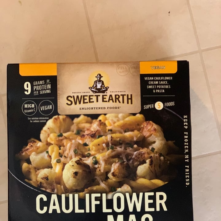 photo of Sweet Earth Cauliflower Mac shared by @carolelizabeth1001 on  28 Jun 2021 - review