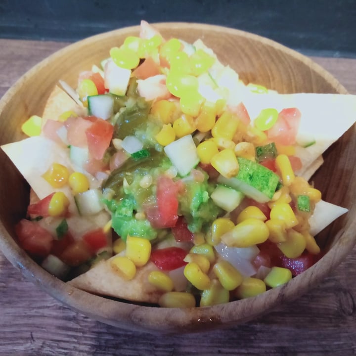 photo of ahimsa cafe loaded tortilla chips shared by @veganspicegirl on  03 May 2022 - review