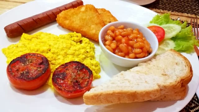 Foto do prato “Vegan Breakfast Set”
