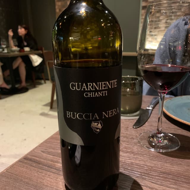Foto del piatto “Guarniente Chianti Buccia Nera”