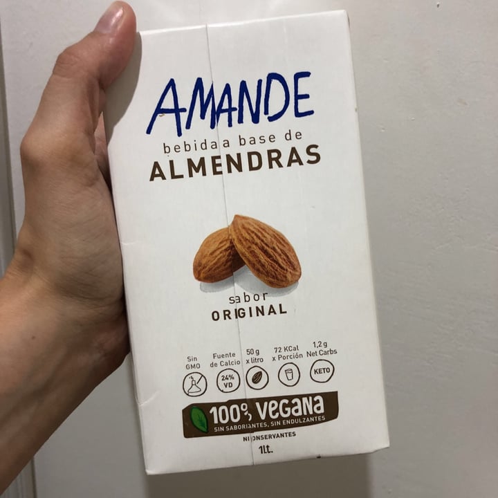 photo of Amande Leche de Almendras shared by @beluve on  12 Mar 2021 - review