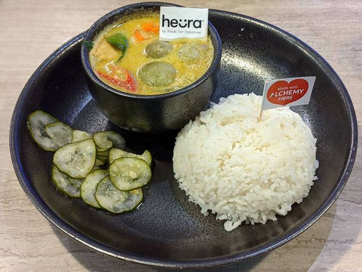 photo of Bangkok Jam Green curry with heura chicken shared by @xinru-t on  27 Dec 2020 - review