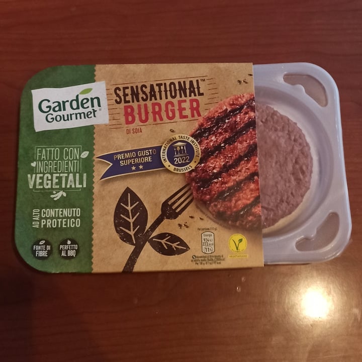 photo of Garden Gourmet Sensational Burger shared by @alessiaaa on  18 Jul 2022 - review