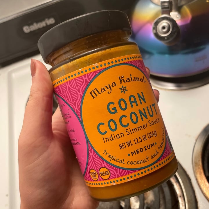 photo of Maya Kaimal Goan Coconut Simmer Sauce shared by @beepeachiee on  12 Jul 2021 - review