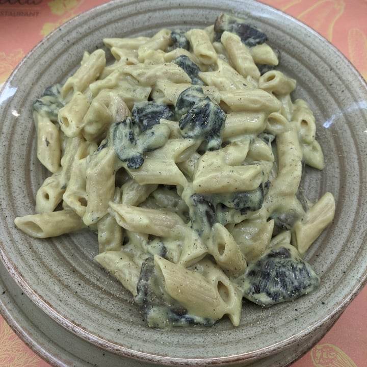 photo of Ristorante Gintilla Cagliari Mezze Penne Alla Carbonara E Funghi shared by @tofutta on  07 Apr 2022 - review