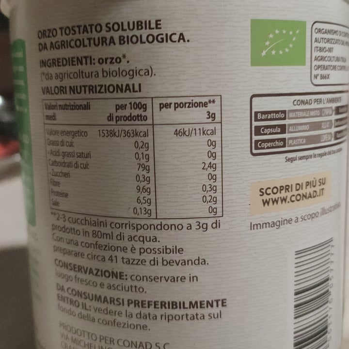 review photo of Verso Natura Conad Veg Orzo solubile shared by @aliceayres on 09 Feb 2022 - review