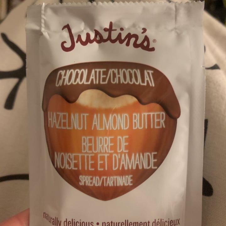 photo of Justin's Chocolate hazelnut & almond butter shared by @anaandbailey on  16 Apr 2020 - review