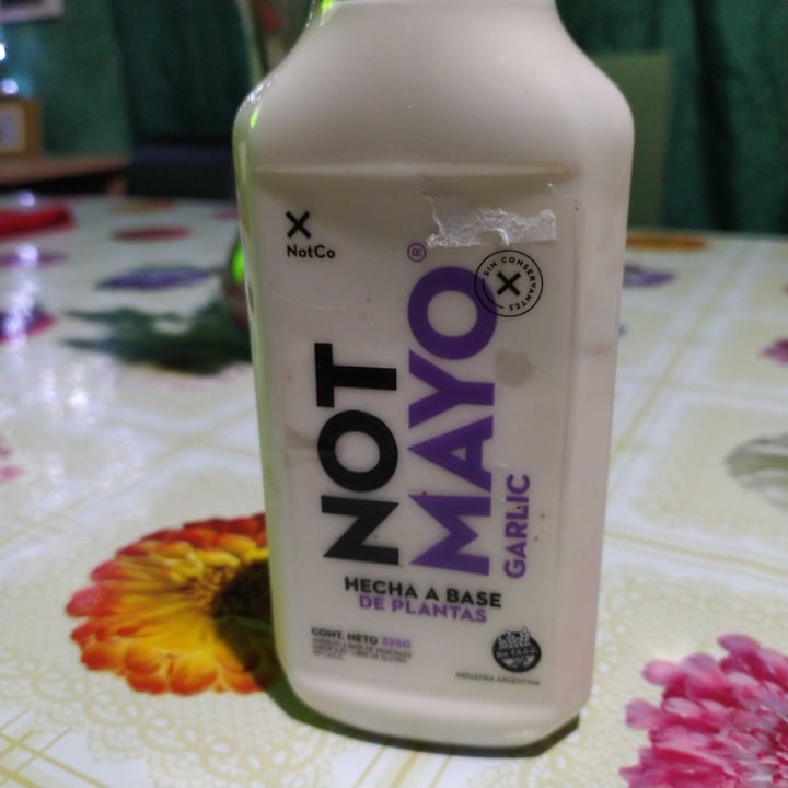 photo of NotCo Not Mayo Garlic shared by @vanesaaalmiron on  12 May 2021 - review