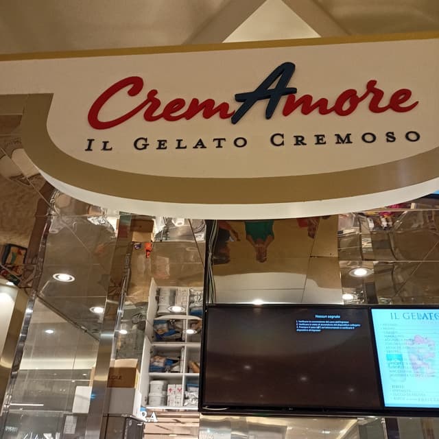 Photo of the dish “sorbetto di mandorla”