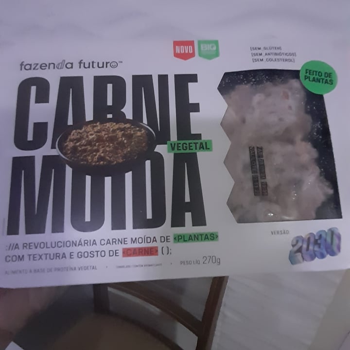 photo of Fazenda Futuro - Future Farm Carne Moída shared by @mecenascris on  09 May 2022 - review