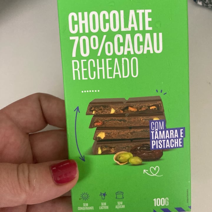 photo of We Nutz Chocolate 70 % pistache shared by @kenianunes on  15 Apr 2022 - review