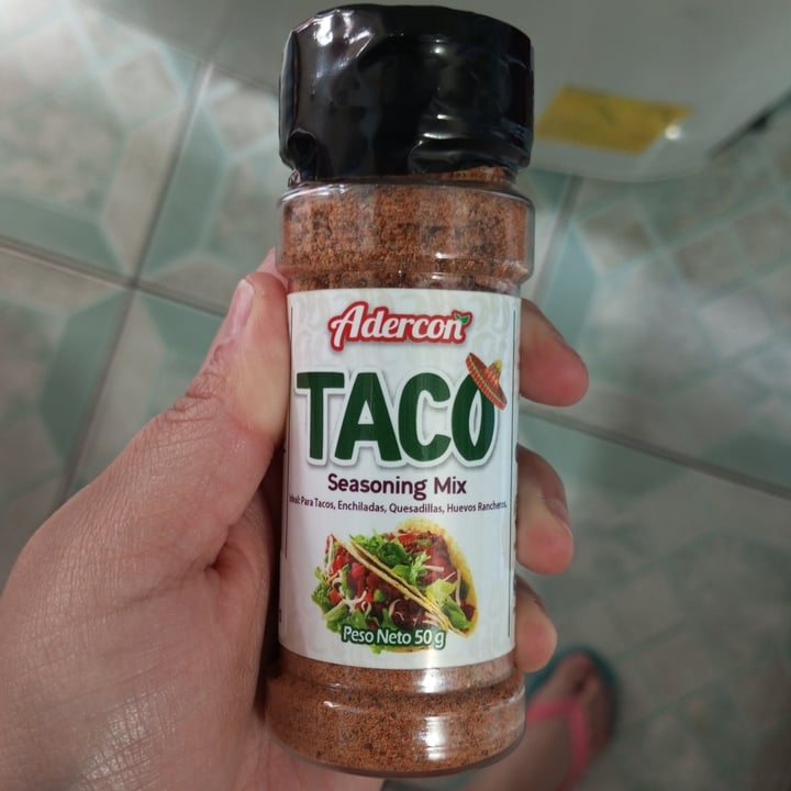 photo of adercon Taco Seasoning Mix shared by @melssanc on  28 Sep 2022 - review