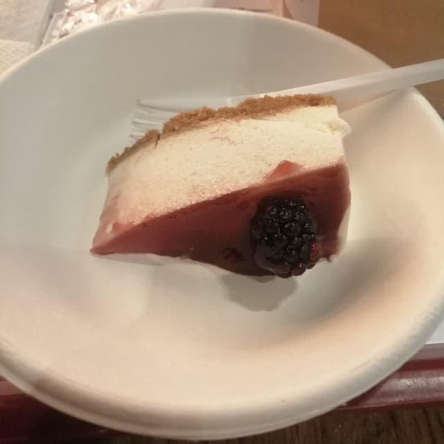 Foto del plato “Cheesecake vegana”