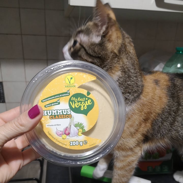 review photo of My Best Veggie Hummus classico shared by @giannagivi on 24 Apr 2022 - review