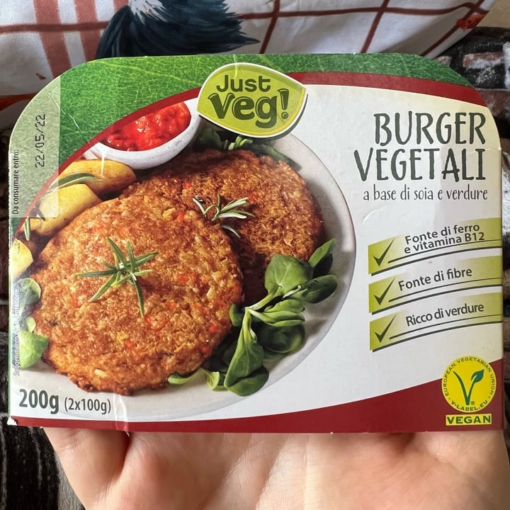 photo of Just Veg (ALDI España) Burger Vegetali shared by @falenagrigia on  02 May 2022 - review