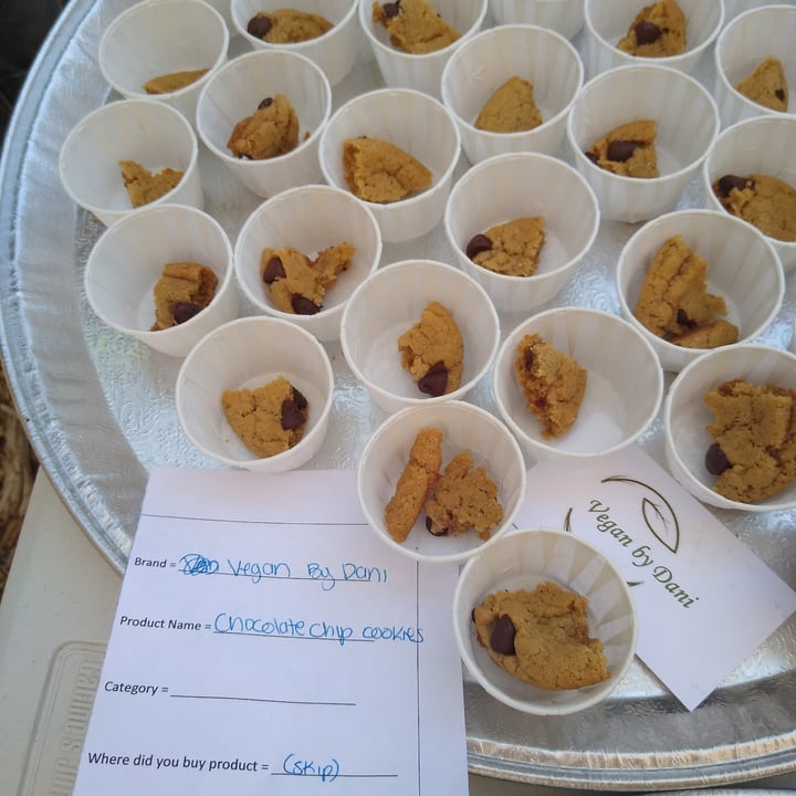 photo of Vegan By Dani chicolate chip cookie shared by @amiiiiiinnnnah on  20 Jun 2021 - review