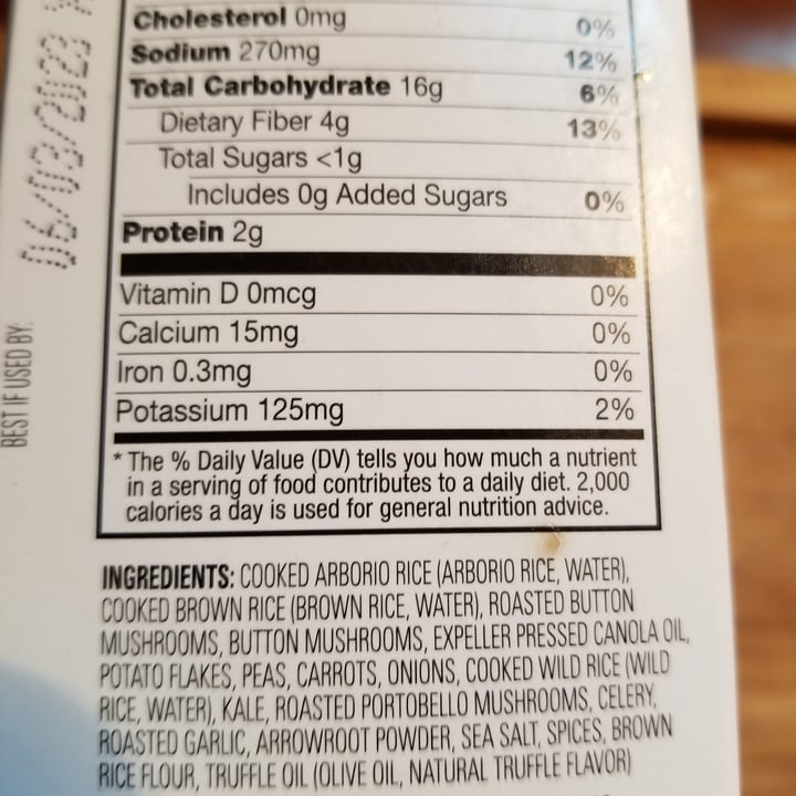 review photo of Dr. Praeger's Dr. Praeger's Mushroom Risotto Burger shared by @sensitiveartist on 21 Aug 2021 - review