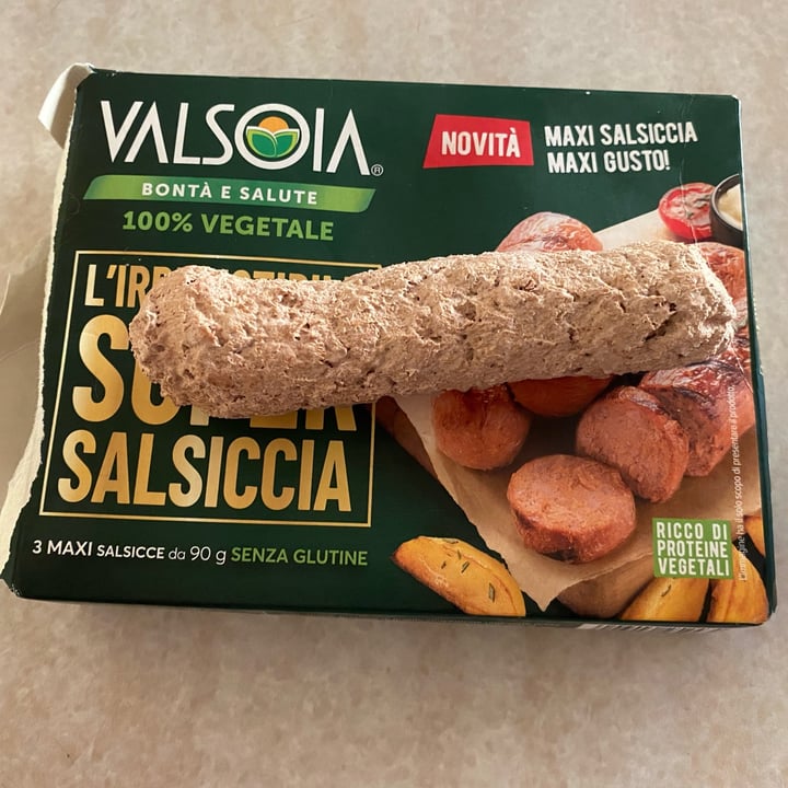 photo of Valsoia L’irresistibile Super Salsiccia (Sausage) shared by @laura00 on  31 Jul 2022 - review