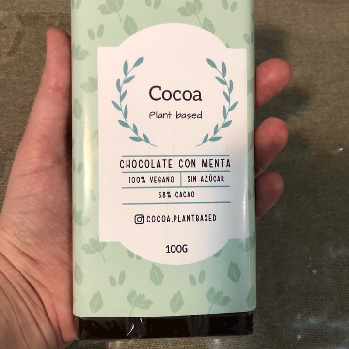 photo of Cocoa Plant Based Chocolate Con Menta shared by @eugewarashi on  20 Mar 2022 - review