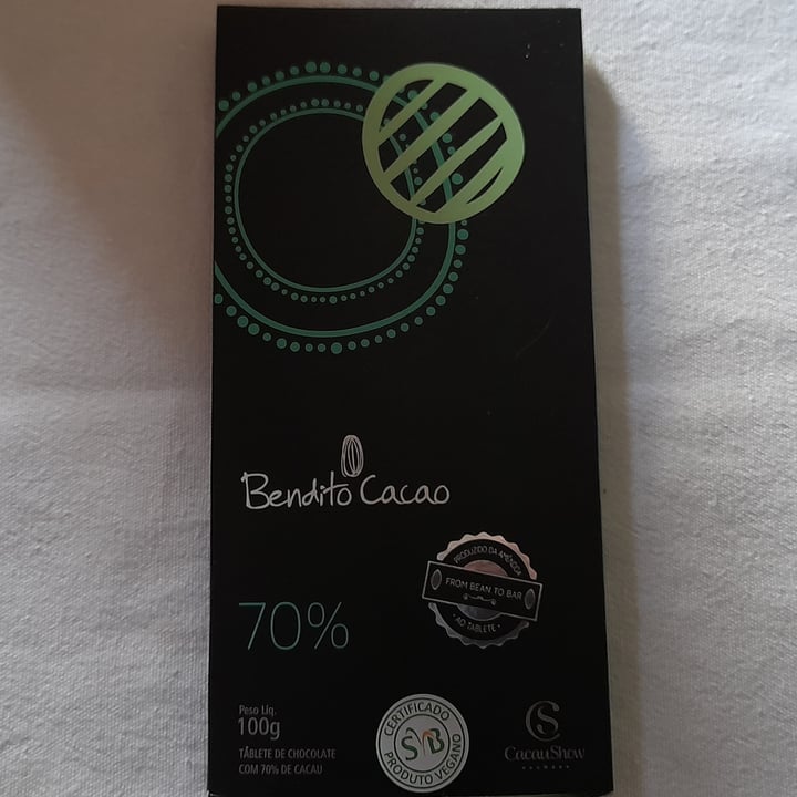 photo of Bendito Cacao Bendito Cacau 70% shared by @danireich on  01 Aug 2022 - review