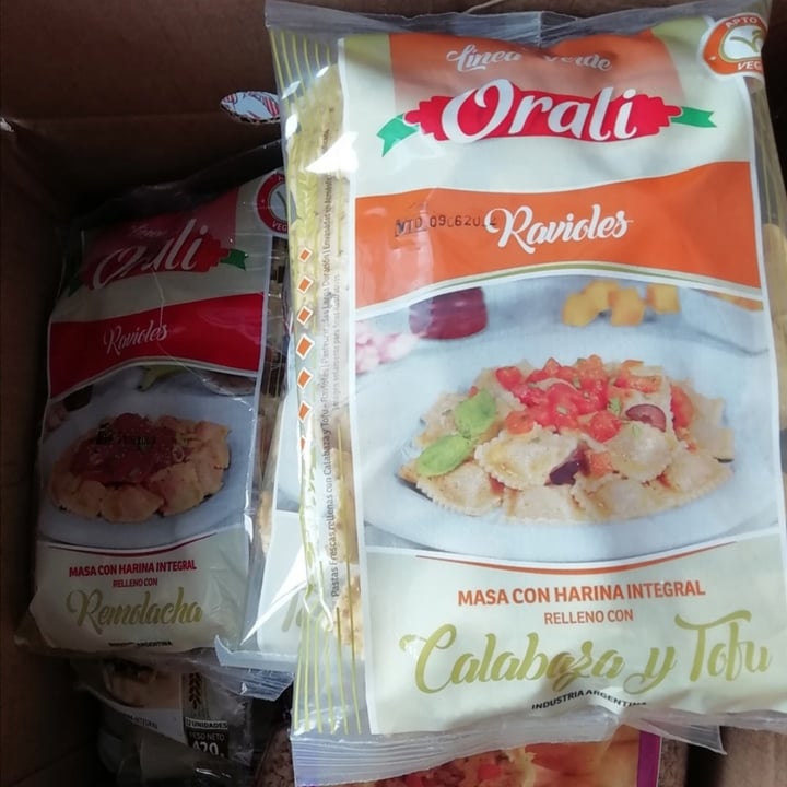 review photo of Orali Ravioles De Calabaza Y Tofu shared by @analizgav on 21 May 2020 - review