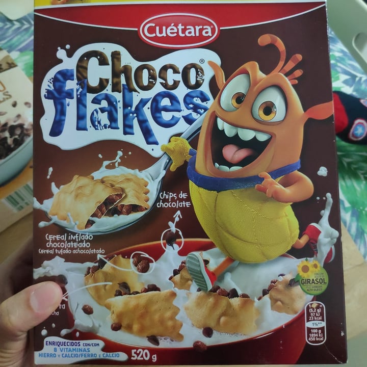 photo of Cuétara Choco Flakes shared by @alvegandoi on  07 Feb 2022 - review