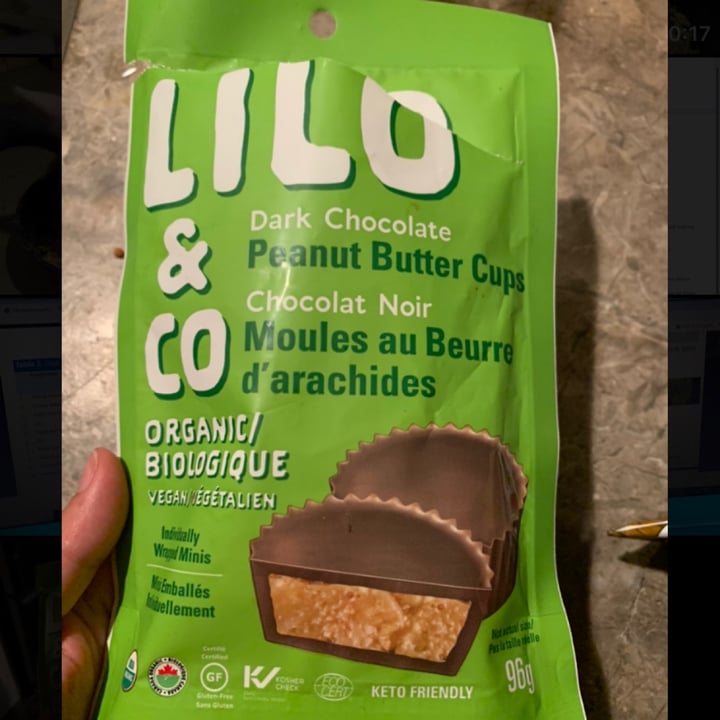 photo of Lilo and Co Dark Chocolate Peanutbutter Cups shared by @claud on  03 Sep 2020 - review