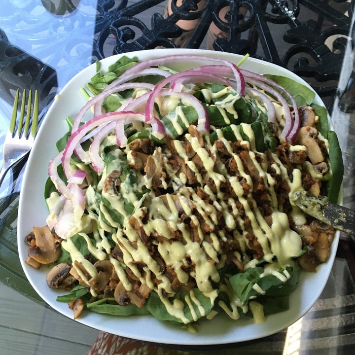 photo of Plantitude Original Spinach Salad shared by @allisonwalters on  11 Jul 2021 - review