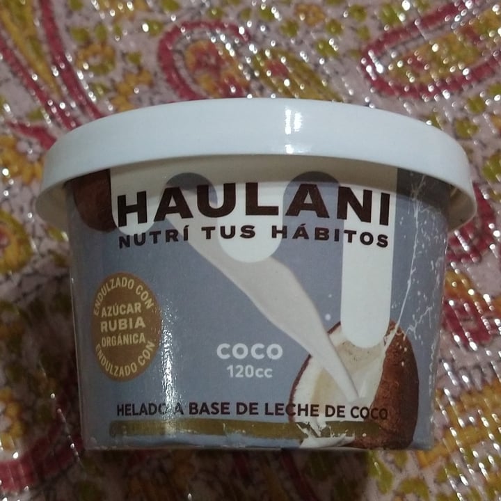 photo of Haulani Helado Sabor Coco shared by @xcuasidelictualx on  26 Dec 2020 - review